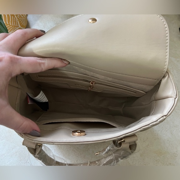 Valentino Orlando Light Taupe Small Tote/Crossbody - Picture 4 of 8